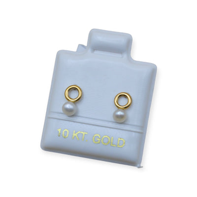 Broqueles oro 10K