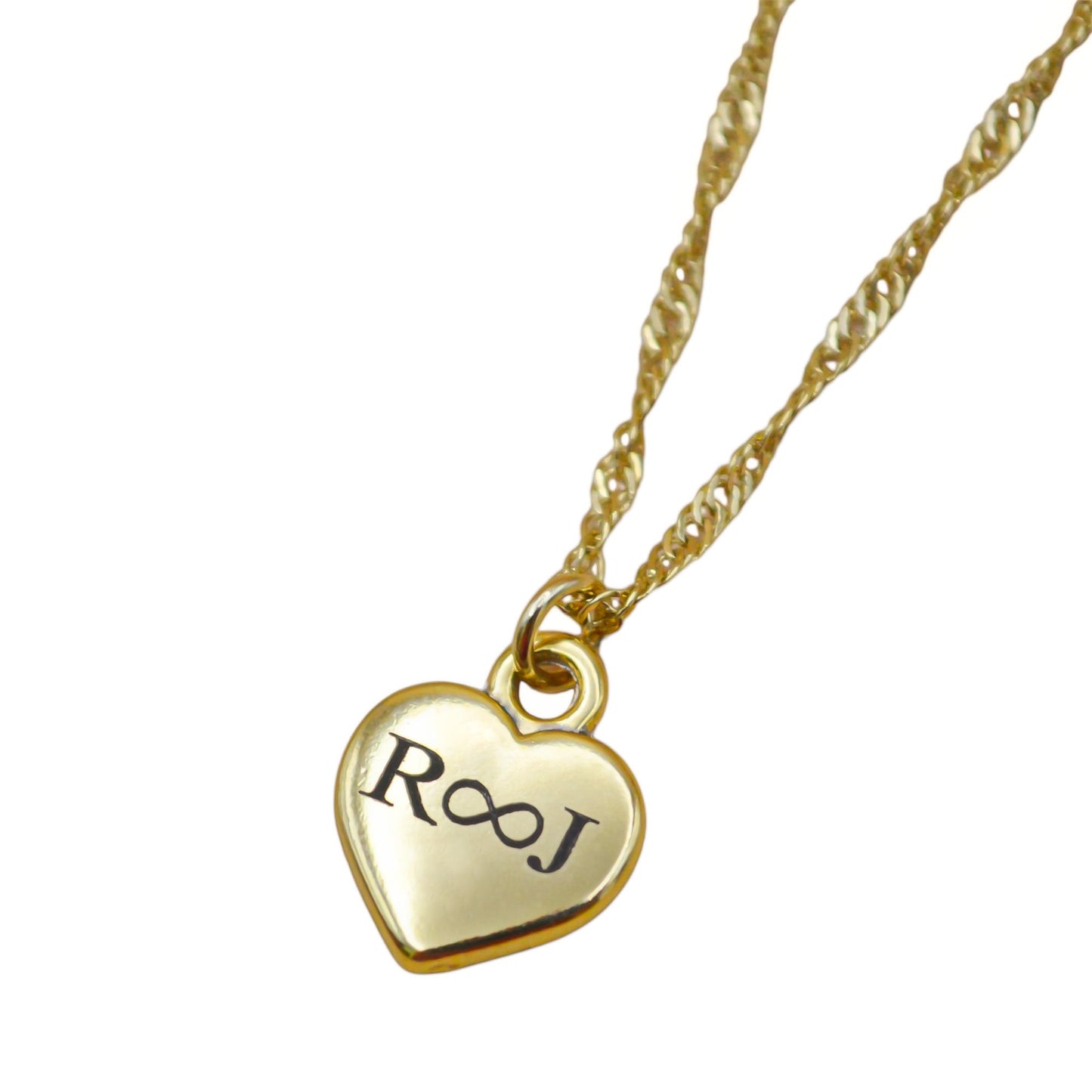 Collar personalizado corazón basic gold