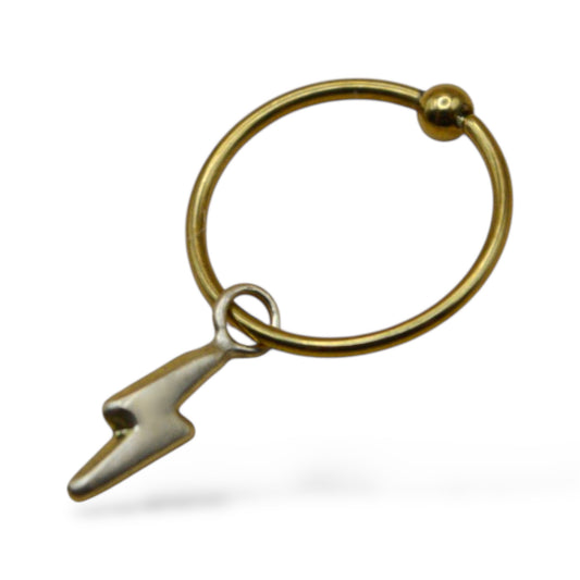 Piercing rayo - Oro 10K