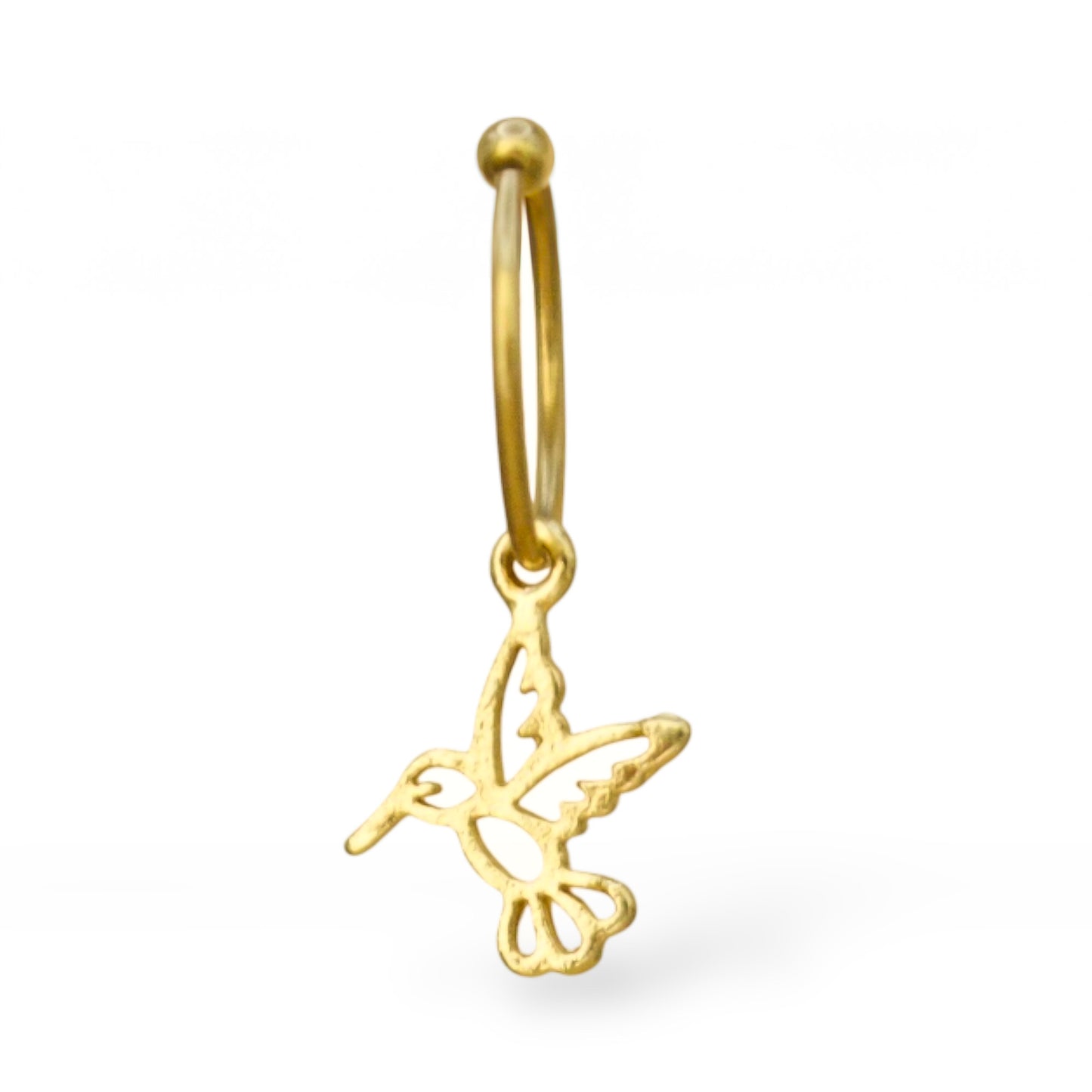 Piercing colibrí mini contorno