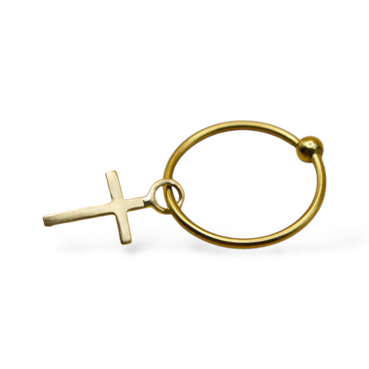 Piercing cruz - Oro 10K