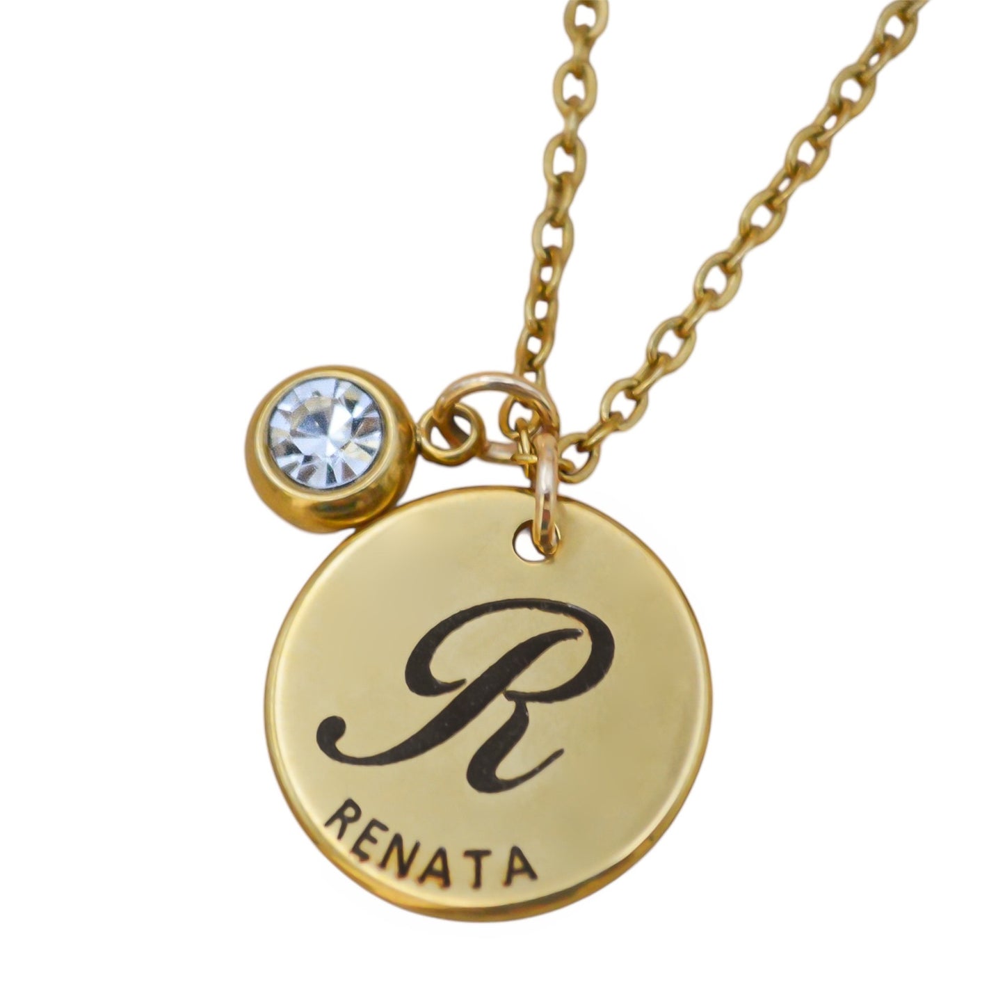 Collar personalizado letra cursiva y nombre