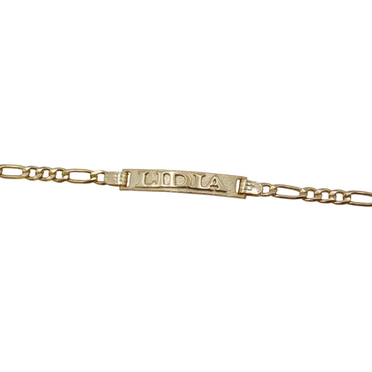 Esclava personalizada 3D cartier delgada