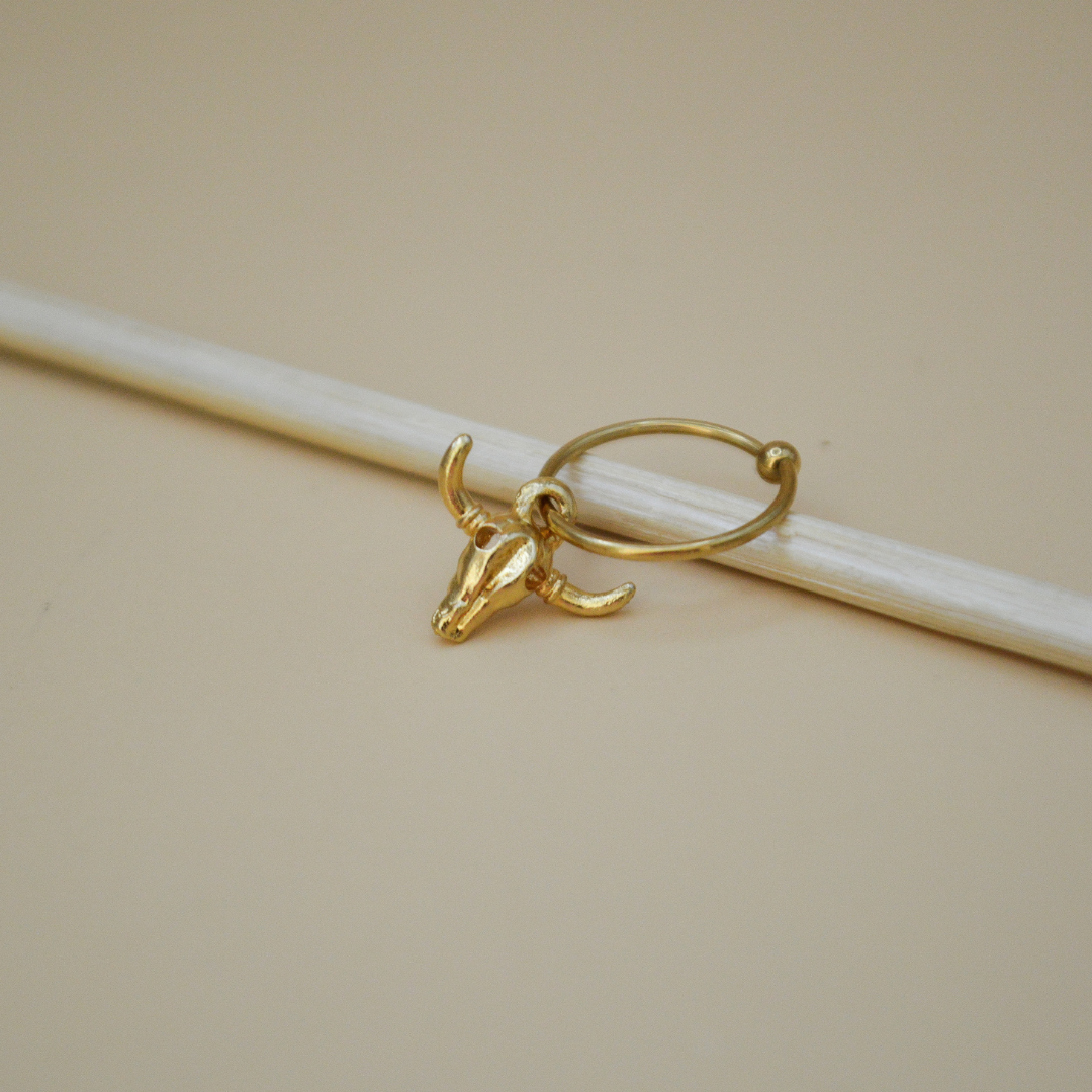 Piercing cabeza de toro mini