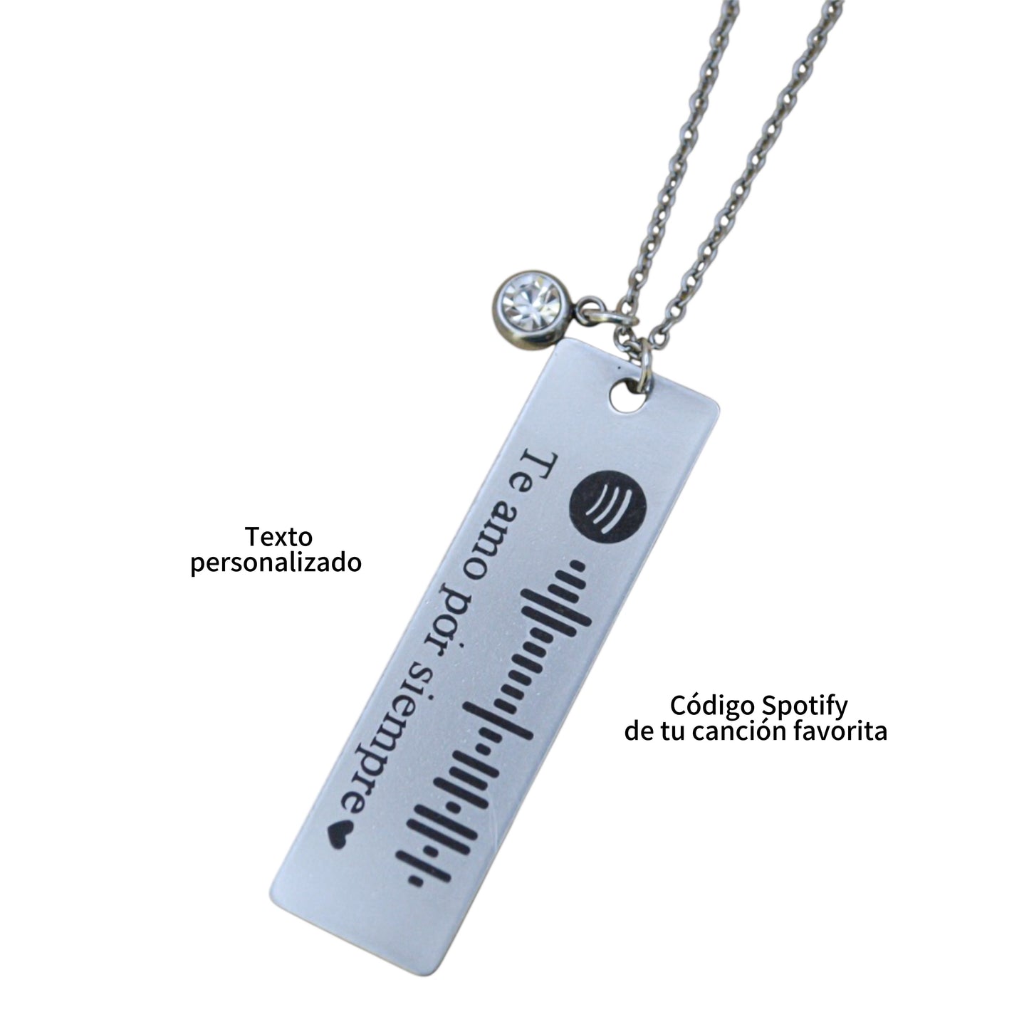 Collar o llavero personalizado mirada