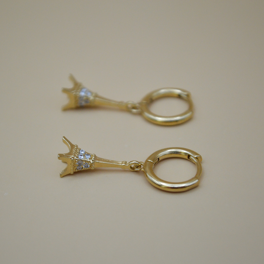 Huggies basic torre eiffel zirconias