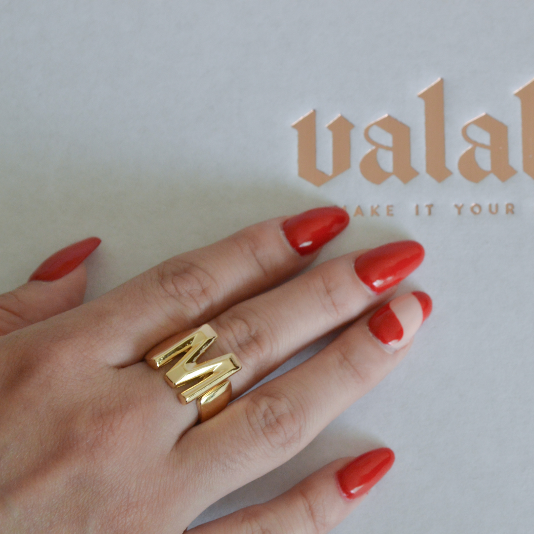 Anillo inicial XL ajustable