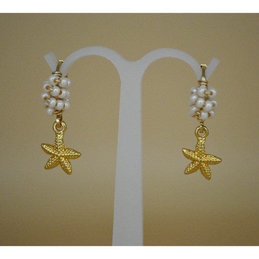 Huggies bordados estrella de mar