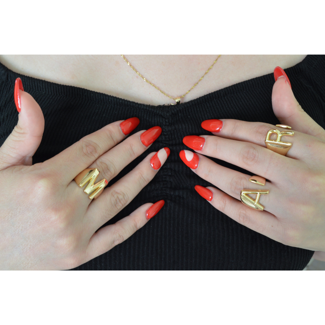 Anillo inicial XL ajustable