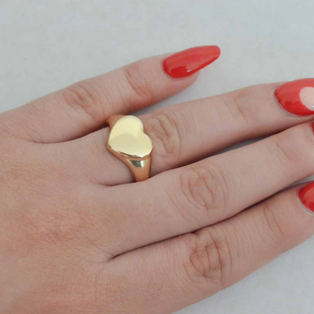 Anillo love ajustable