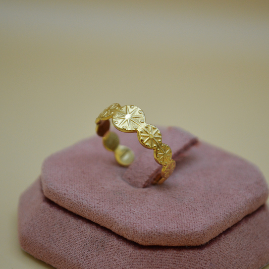 Anillo destellos ajustable