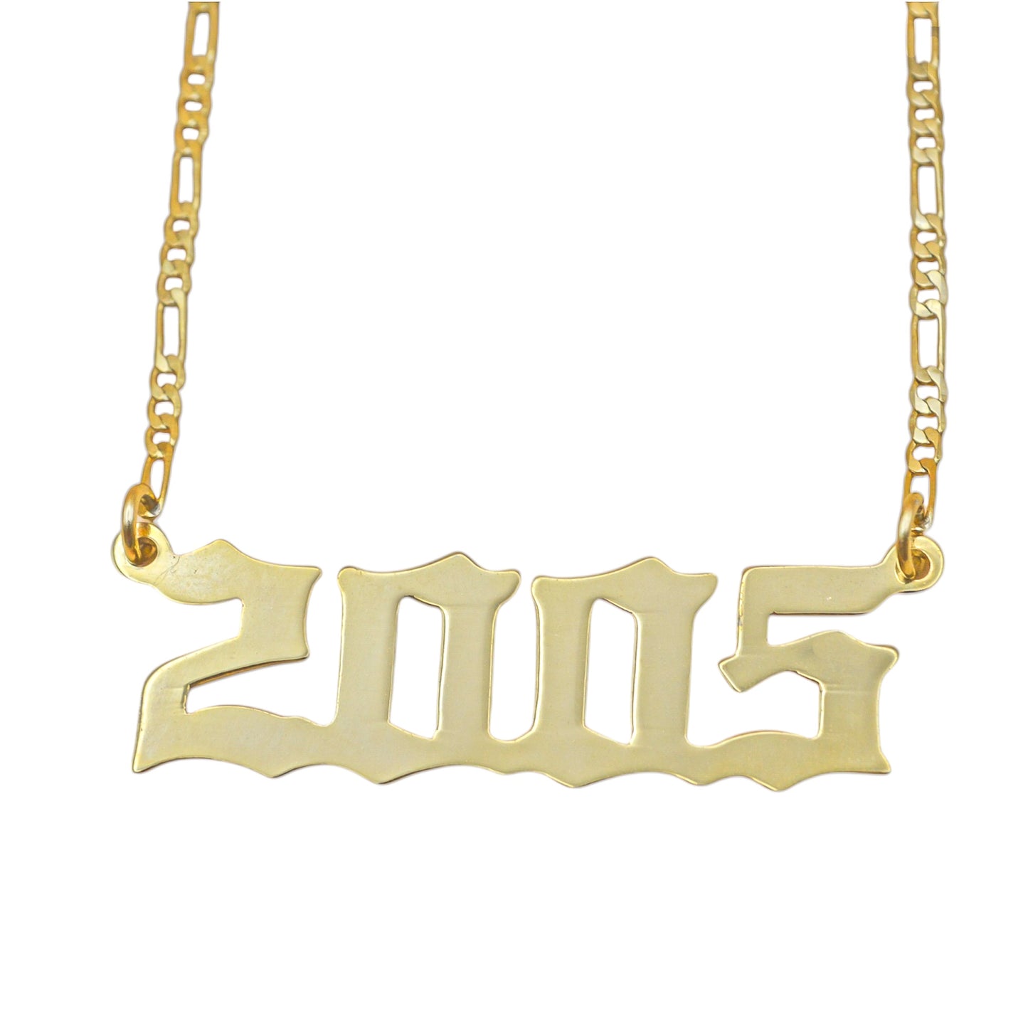 Collar personalizado con año