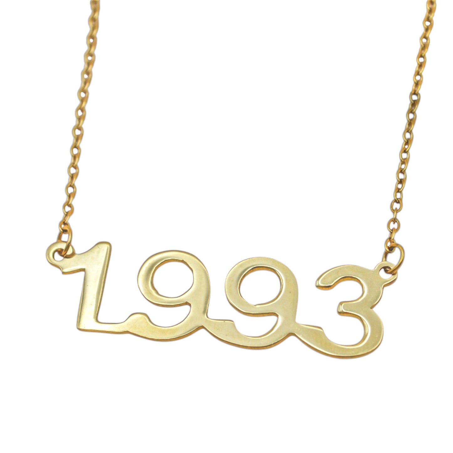 Collar personalizado con año