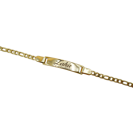 Esclava personalizada para niño/a o bebé acero inoxidable