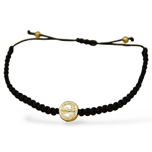 Pulsera San Benito de hilo tejida