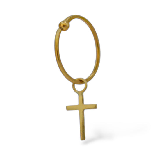 Piercing cruz - Oro 10K