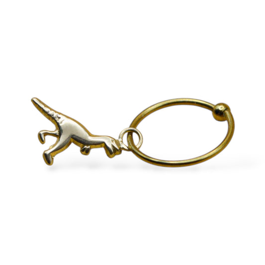 Piercing dinosaurio - Oro 10K