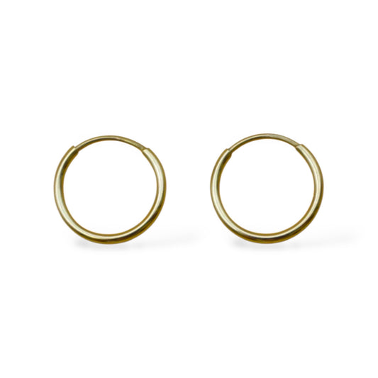 Arracada mini 0.8 cm - Oro 10K