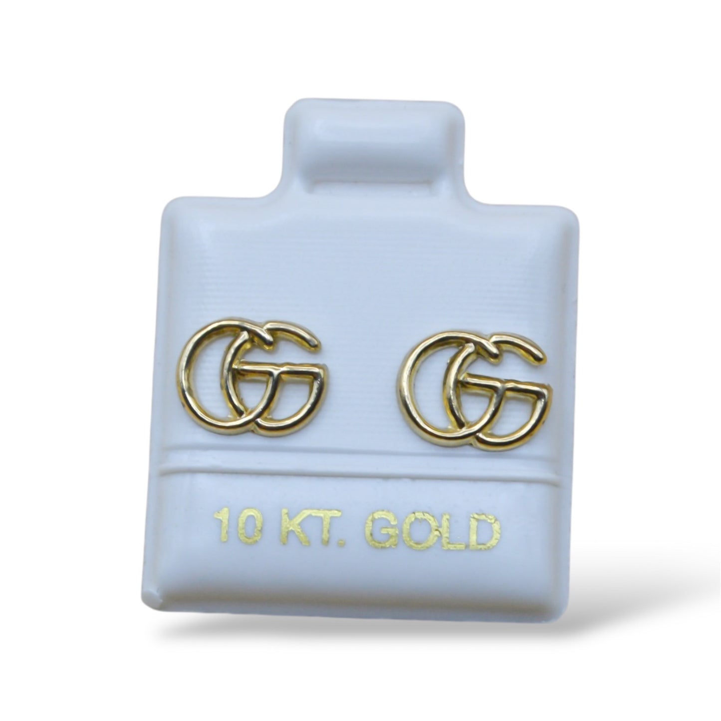 Broquel Doble G - Oro 10K