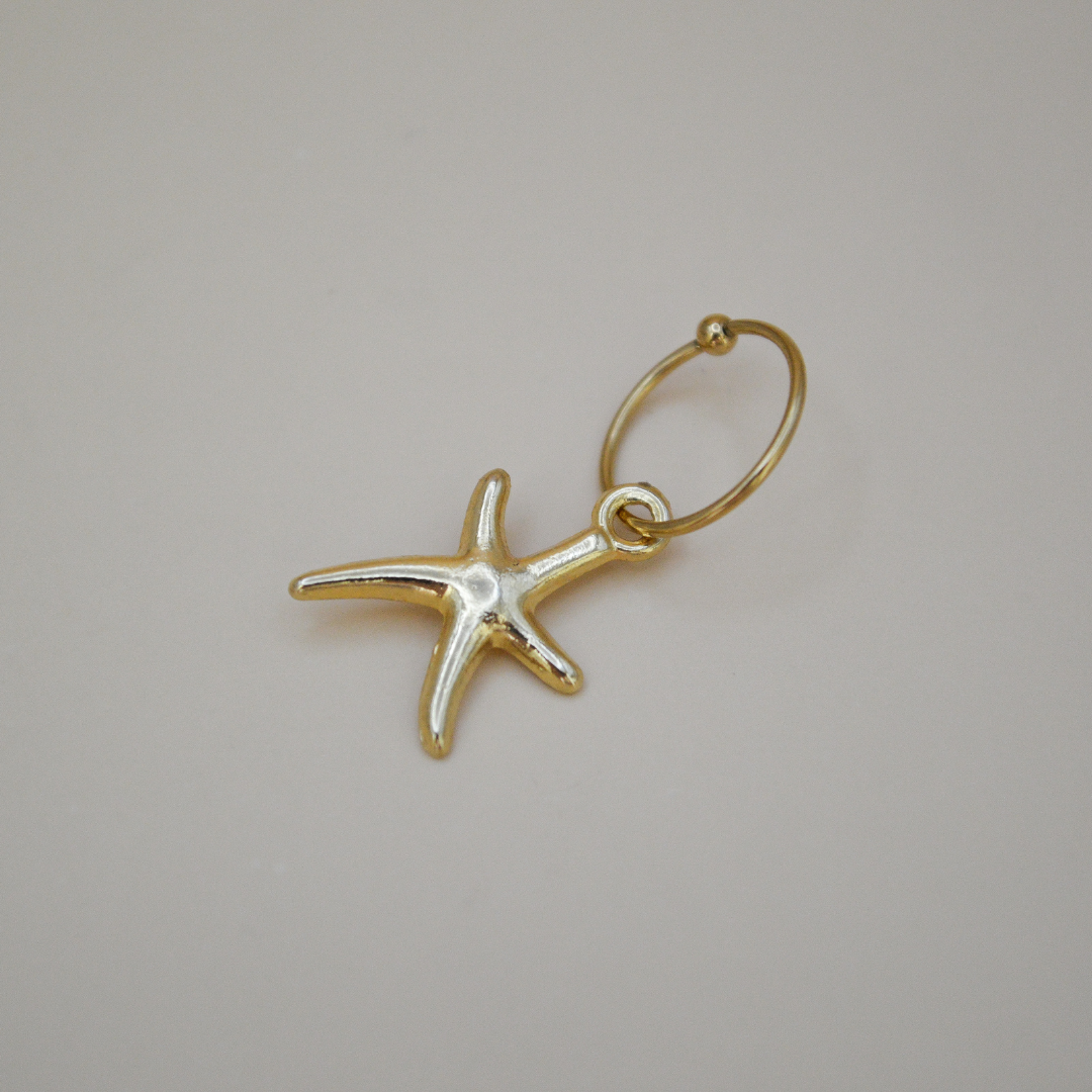 Piercing estrella de mar mediana