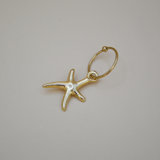 Piercing estrella de mar mediana