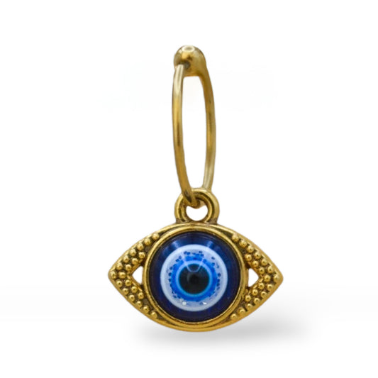 Piercing ojo turco azul mediano