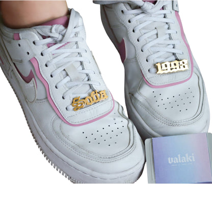 Placas personalizadas para tenis