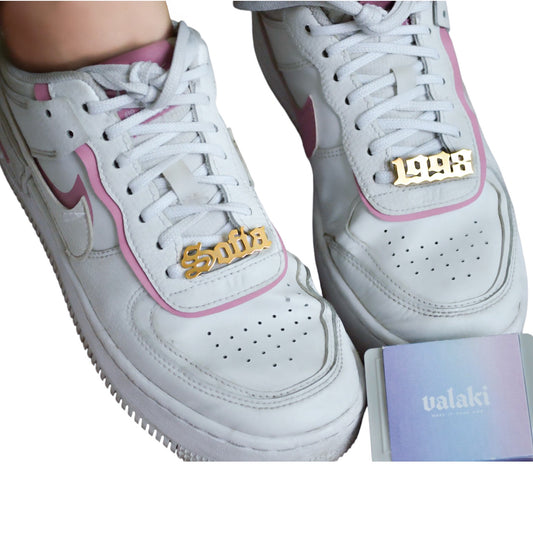 Placas personalizadas para tenis