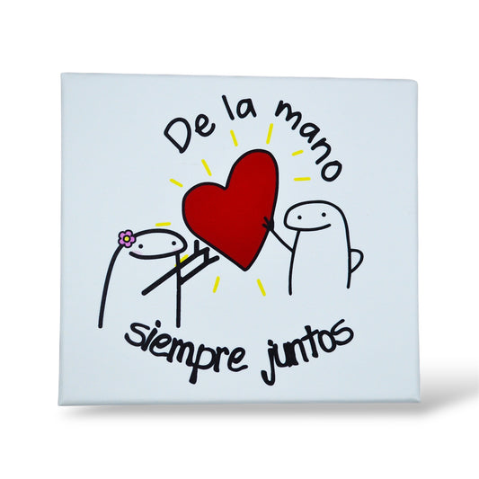 Caja de regalo "siempre juntos"
