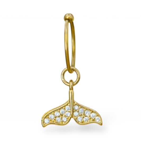 Piercing cola de sirena zirconias