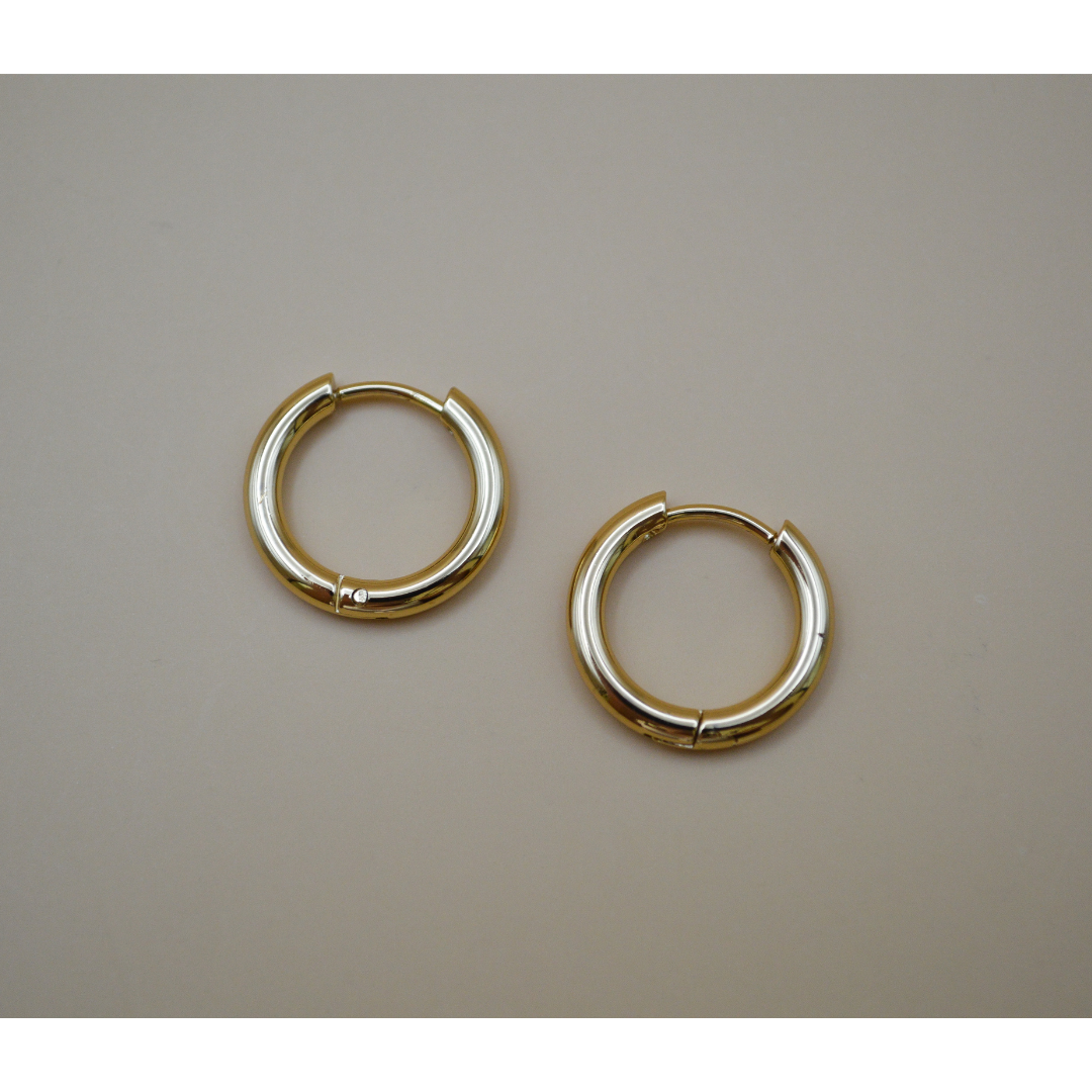 Huggies basic chico gold baño de oro 18K