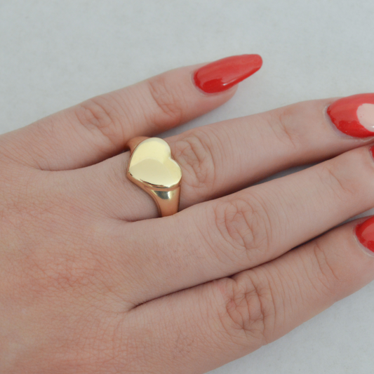 Anillo love ajustable