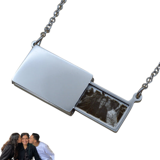 Collar caja personalizada con fotograbado