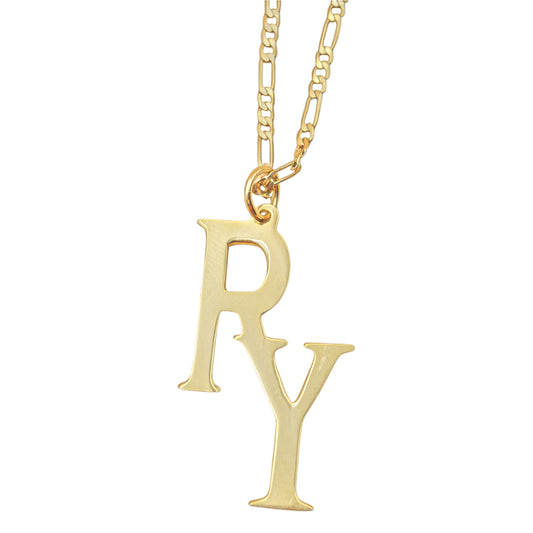 Collar personalizado 2 letras