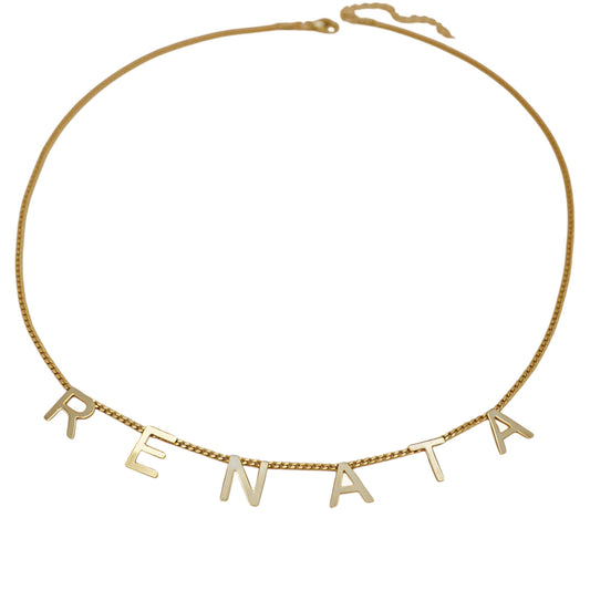 Collar personalizado soldado