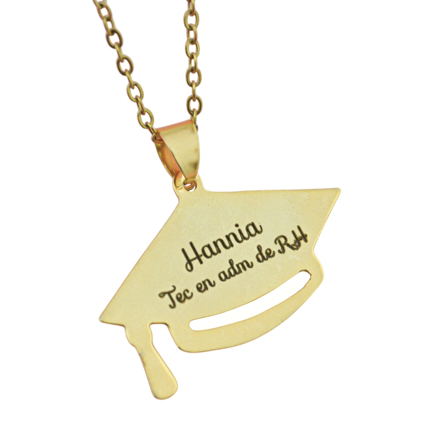 Collar o llavero de birrete personalizado