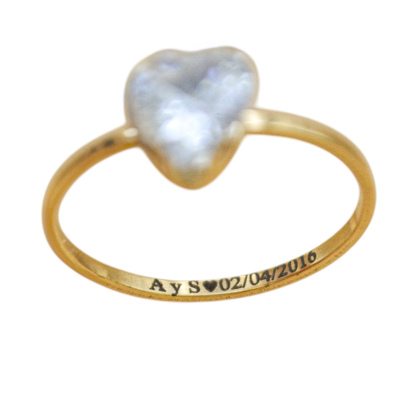 Dúo anillos love acero inoxidable