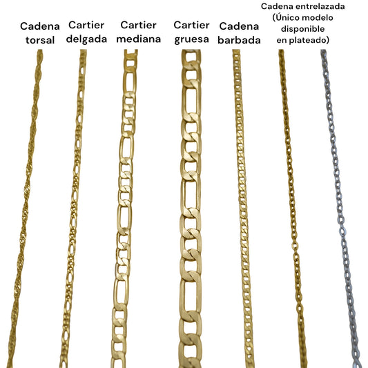 Collar personalizado vertical