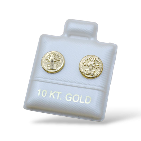Broquel San Benito - Oro 10K
