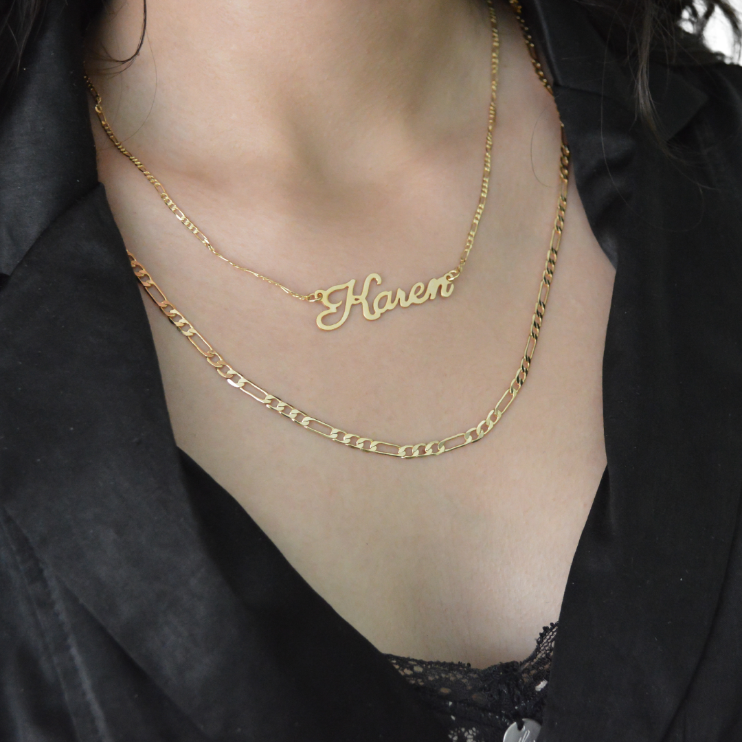 Collar personalizado cartier gold