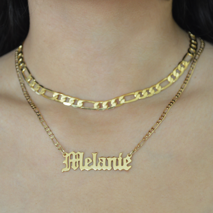 Collar personalizado cartier gold
