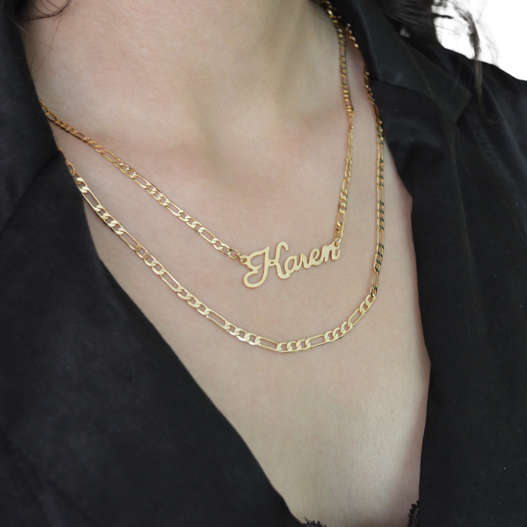 Collar personalizado cartier gold