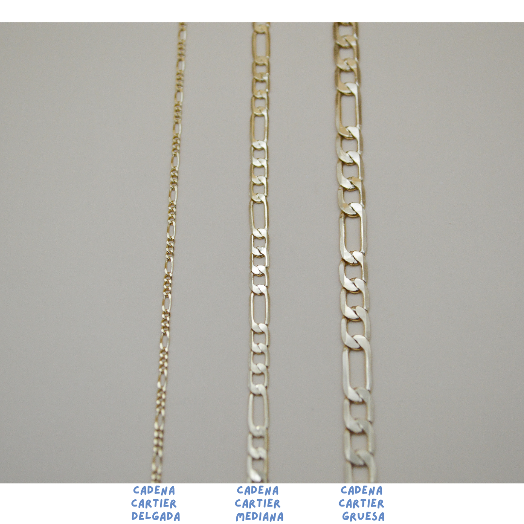 Collar personalizado cartier gold
