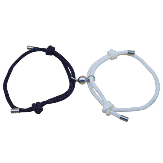 Dúo de pulseras magnéticas - Yin y Yang