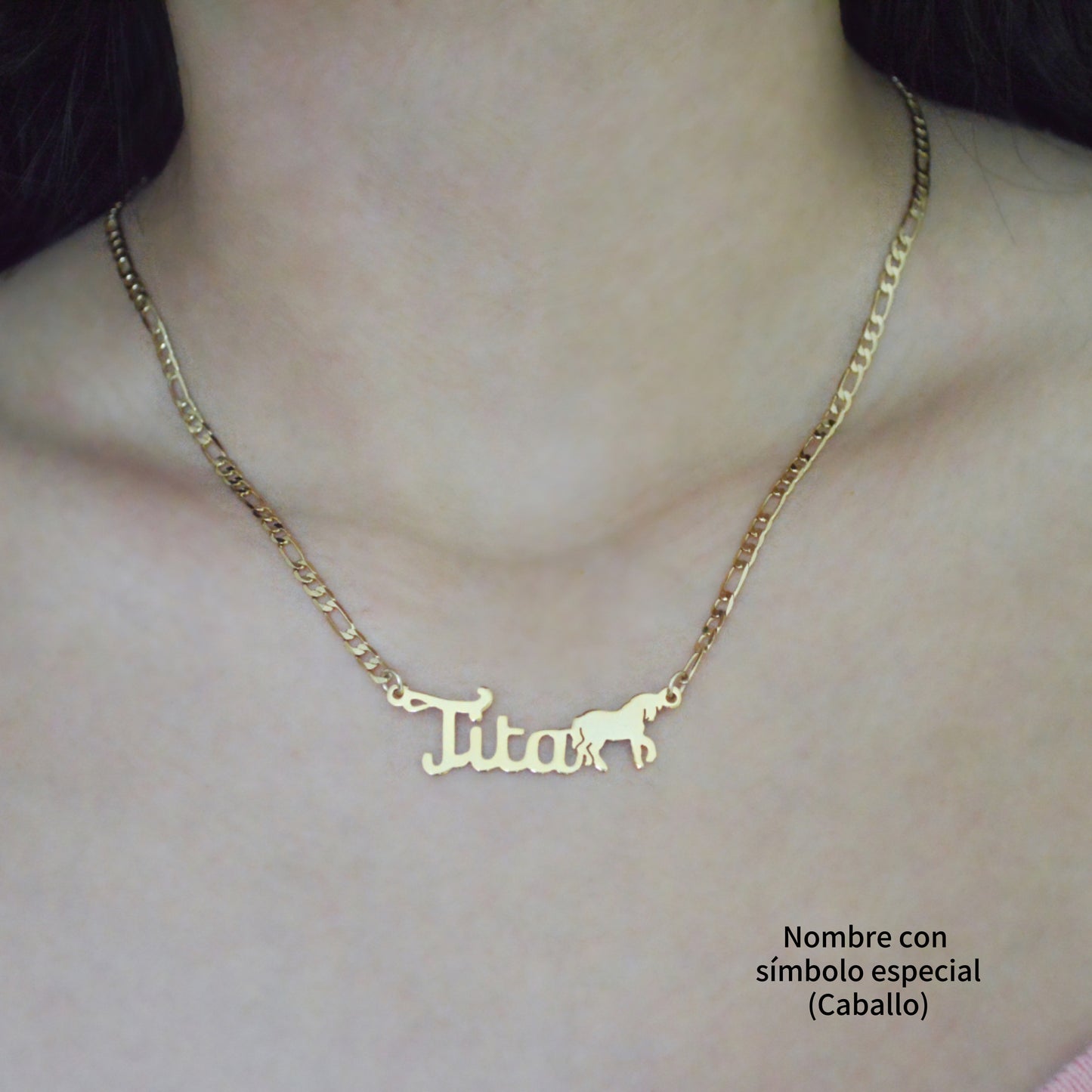 Collar personalizado cartier gold