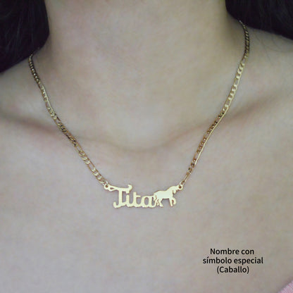 Collar personalizado cartier gold