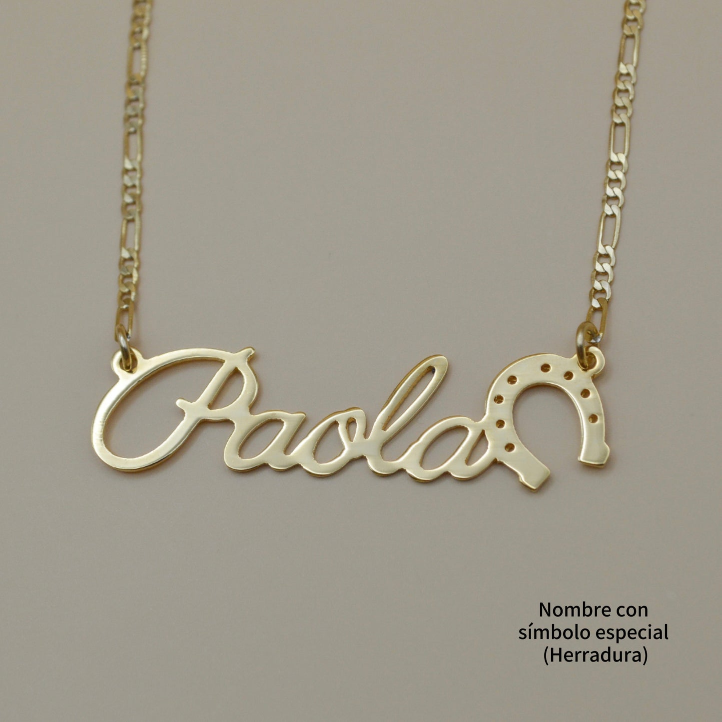 Collar personalizado cartier gold