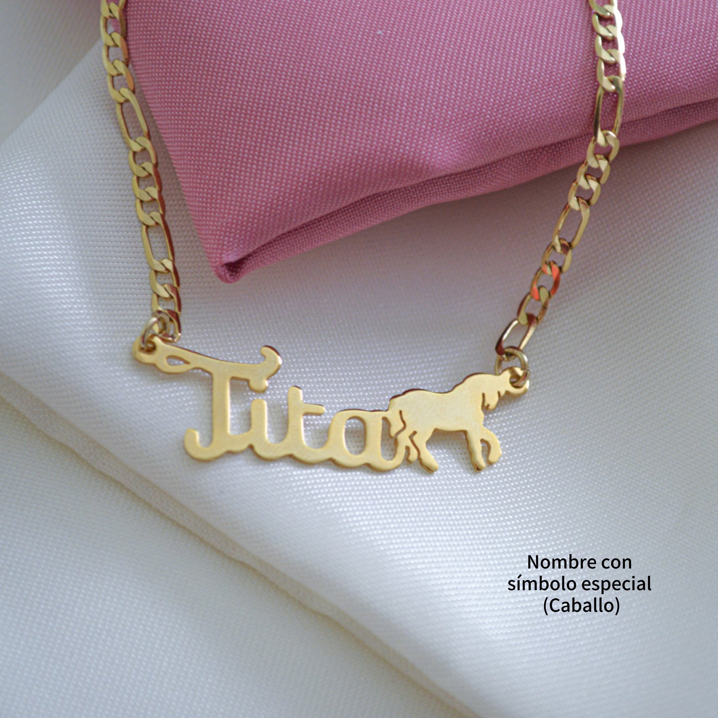 Collar personalizado cartier gold