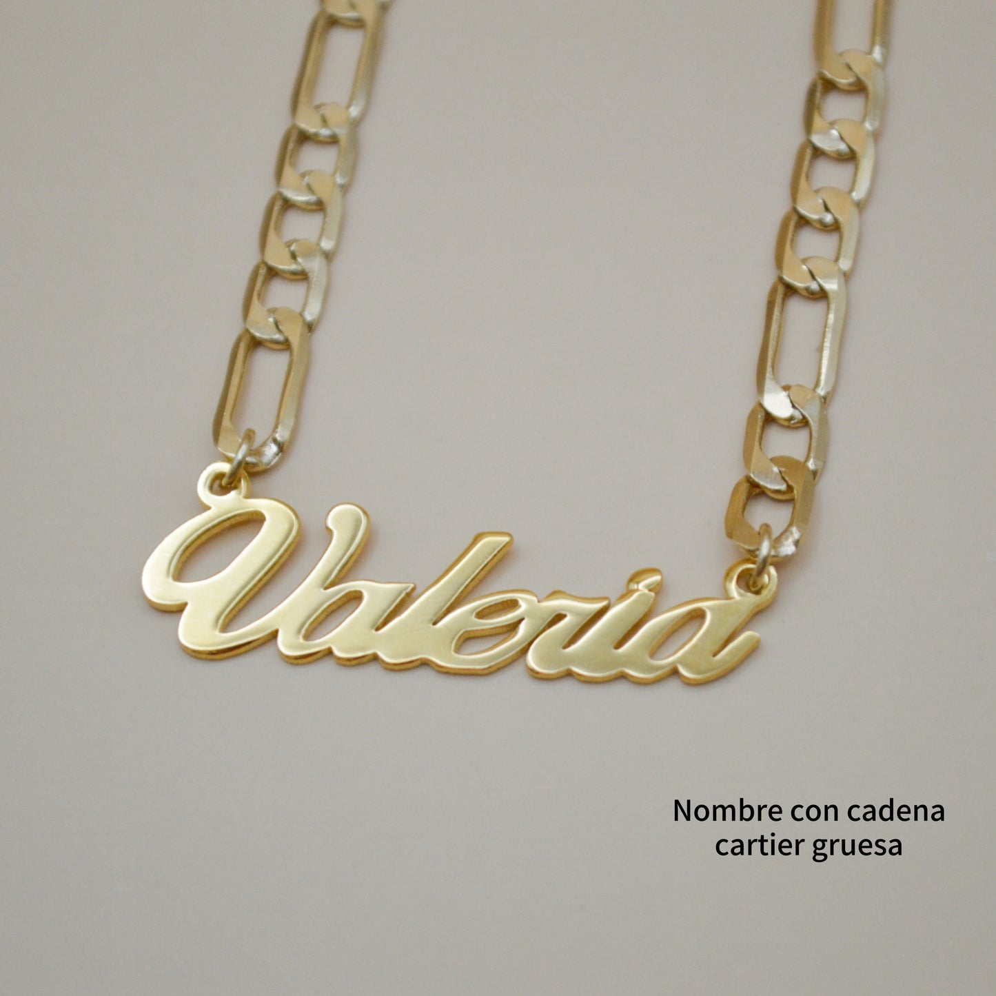 Collar personalizado cartier gold