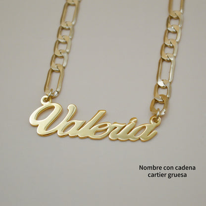 Collar personalizado cartier gold